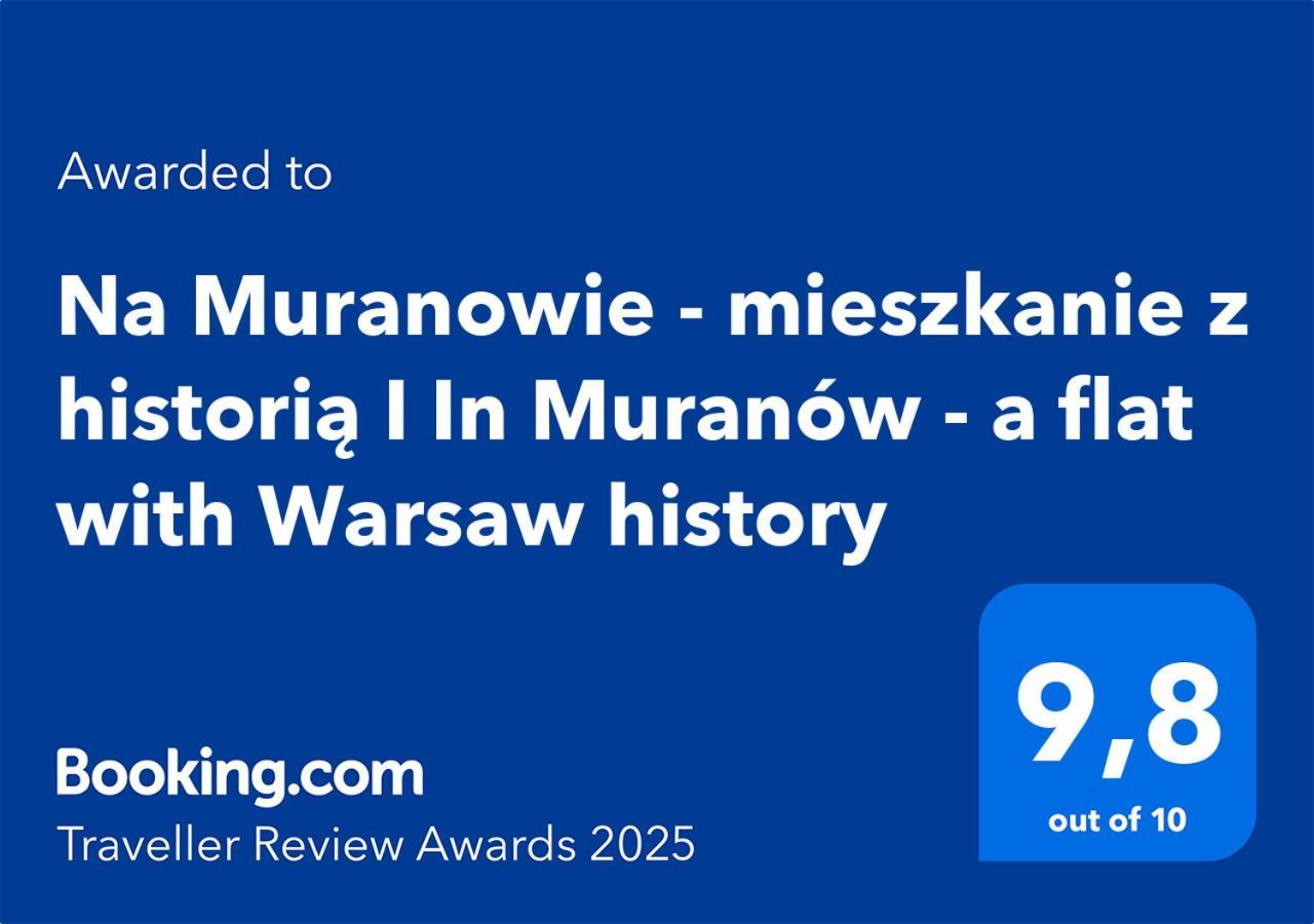 Na Muranowie - Mieszkanie Z Historia I In Muranow - A Flat With Warsaw History Εξωτερικό φωτογραφία